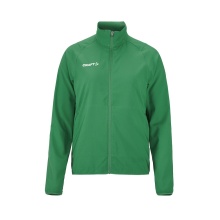 Craft Sportowa kurtka treningowa Rush 2.0 Full Zip (wysoka elastyczność) zielona damska