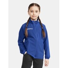 Craft Sportowa kurtka treningowa Rush 2.0 Full Zip (wysoka elastyczność) kobaltowa dziecięca