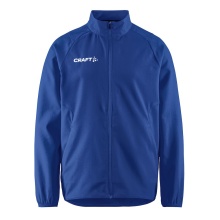 Craft Sportowa kurtka treningowa Rush 2.0 Full Zip (wysoka elastyczność) kobaltowa dziecięca