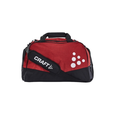 Craft Torba sportowa Squad Duffell Medium - 45x27x30cm - 33 litry - czarna/czerwona