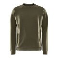 Craft Sweatshirt Core Soul Crew (komfortowy krój) khaki zielony męski