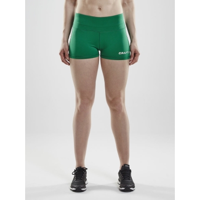 Craft Sport-Tight Squad Hotpants (materiał funkcjonalny, dopasowany) krótki zielony damski