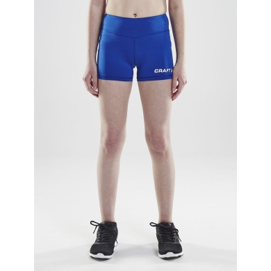 Craft Sport-Tight Squad Hotpants (materiał funkcjonalny, dopasowany) krótki kobaltowy dziecięcy