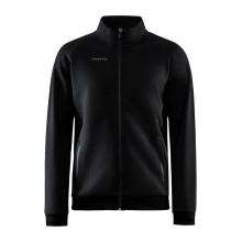 Craft Kurtka treningowa Core Soul Full Zip (Zamek błyskawiczny z przodu, miękki materiał) czarna Mężczyźni