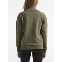 Craft Kurtka treningowa Core Soul Full Zip (Zamek błyskawiczny z przodu, miękki materiał) khaki zielony Damska