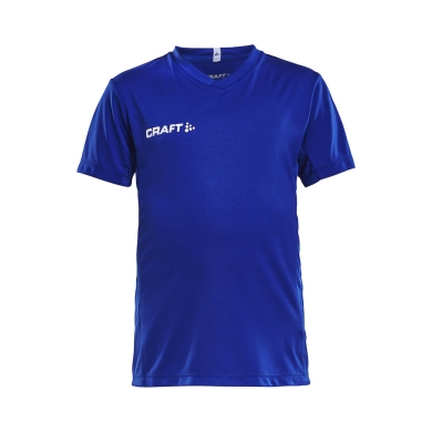 Craft Koszulka Sportowa (T-shirt) Squad Solid - luźny krój, szybkoschnący - kobaltowy Dzieci