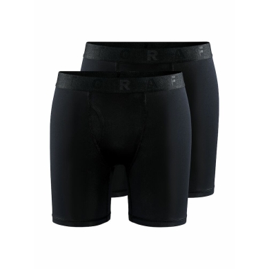 Craft Funkcjonalna bielizna Boxershort Core Dry 6-Inch (oddychająca, wysoki komfort noszenia) czarny Mężczyźni - 2-pak