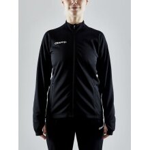 Craft Kurtka Treningowa Evolve Full Zip - wytrzymała kurtka Mid-Layer z materiału elastycznego - czarna Damska