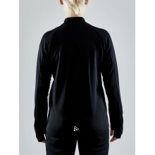 Craft Kurtka Treningowa Evolve Full Zip - wytrzymała kurtka Mid-Layer z materiału elastycznego - czarna Damska