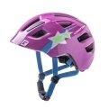 Kask rowerowy Cratoni Maxster dla dzieci magenta gwiazda