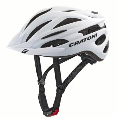 Kask rowerowy Cratoni Pacer matowy/biały