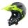 Kask rowerowy C-Maniac 2.0 MX (Pełna ochrona) matowy czarny/limonkowy