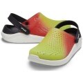 Crocs Sandale LiteRide Clog Color Dip żółty/czerwony Mężczyźni/Kobiety - 1 para