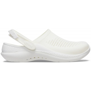 Crocs Sandale LiteRide 360 Clog (supermiękkie, wygodne, lekkie) białe Damskie - 1 para