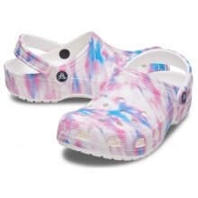 Crocs Sandale Classic Dream Clog biały/multi Mężczyźni/Kobiety - 1 para