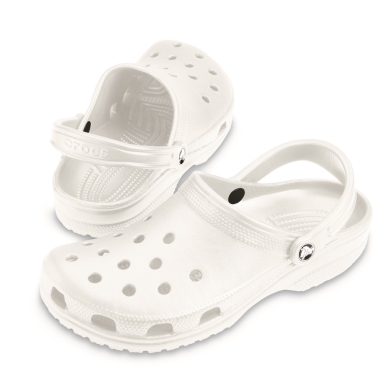 Crocs Sandale Classic Clog biała Mężczyźni/Kobiety