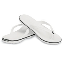 Crocs klapki Crocband Flip białe - 1 para