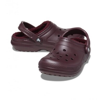 Crocs Sandal Classic Lined Clog (z podszewką) czerwony/czereśnia 1 para