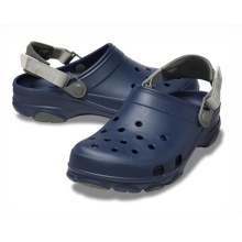 Crocs Sandale All Terrain Clog (wytrzymała podeszwa zewnętrzna, regulowany pasek Turbo) granatowy - 1 para