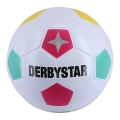 Derbystar Minisoftball v23 biały/żółty/miętowy/czerwony