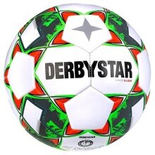 Derbystar Piłka Nożna Junior S-Light biało/zielono/czerwona