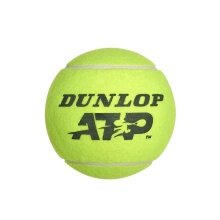 Dunlop Giantball ATP żółty - Piłka tenisowa w rozmiarze XXL - Ø23cm