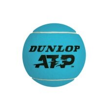 Dunlop Midi Ball ATP niebieski - Piłka tenisowa w rozmiarze jumbo - Ø12cm