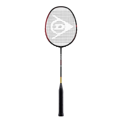 Dunlop Rakieta do badmintona Z-Star Control 88 (z przodu ciężka/sztywna/88g) czarna - naciągnięta -