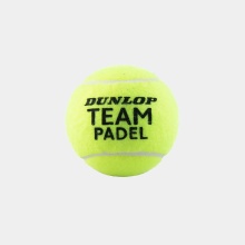 Dunlop Padelowe piłki Team Padel, opakowanie 24x3 sztuki