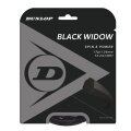 Dunlop Sznur tenisowy Black Widow (Trwałość+Spin) czarny 12m Zestaw