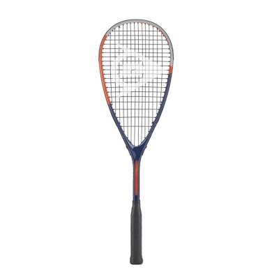 Dunlop Rakieta Squash Tristorm Pro (170g/z przodu) niebiesko/szaro/czerwony - naciągnięta -