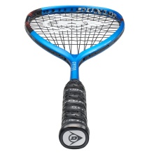 Dunlop Rakieta Squash Sonic Core FX 130 130g/wyważona na uchwyt niebiesko/czarna/pomarańczowa - naciągnięta -