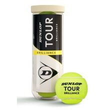 Dunlop Piłki tenisowe Tour Brilliance Puszka 3 szt.