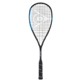 Dunlop Rakieta Squash Sonic Core FX 128 Pro 128g/z wyważeniem na rączkę czarna/niebieska - naciągnięta -