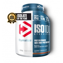 Dymatize Iso100 Hydrolyzowane Izolat Białka Proszek Gourmet Czekolada 2264g Puszka