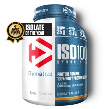 Dymatize Iso100 Hydrolyzowane Izolat Białka Proszek Czekoladowo-Kokosowy 2264g Puszka