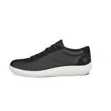 ECCO Sneaker Soft Zero (ECCO-skóra) czarny mężczyźni