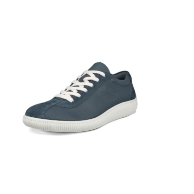 ECCO Sneaker Soft Zero (ECCO-skóra) granatowy męski