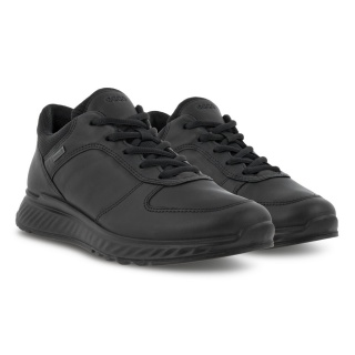 ECCO Sneaker Exostride W Low GTX (wodoodporny, skóra Yak) czarny damski