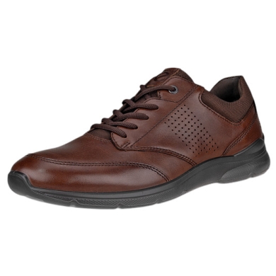 ECCO Sneaker Irving Low Lace (skóra licowa) ciemnobrązowy męski