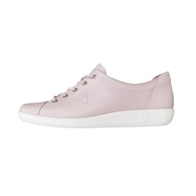 ECCO Sneaker Soft 2.0 Tie (lekka i elastyczna podeszwa) różowy/różowy damski