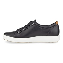 ECCO Sneaker Soft 7 (skóra nubukowa) czarny damski