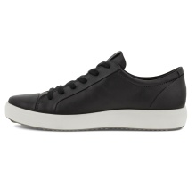 ECCO Sneaker Soft 7 Classic (skóra premium) czarny mężczyzna