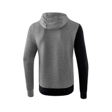 Erima Bluza z kapturem Hoodie 5C czarna/szara męska