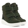 Ecco Zimowe Buty Urban Snowboarder Mid-Cut GTX (wodoodporne, zamsz, tekstylia) khaki zielony Dzieci