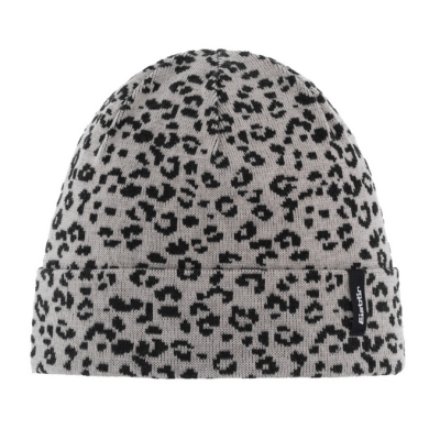 Czapka Eisbär (Beanie) Banto RL (Merinomix) srebrno/czarna - 1 sztuka