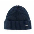 Czapka zimowa Eisbär (Beanie) Ripp granatowa męska