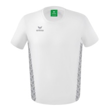 Erima T-shirt rekreacyjne Essential Team - miękki mix bawełny, klasyczny krój - biały/szary chłopcy