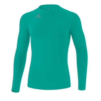 Erima Funkcyjna bielizna Longsleeve Athletic (bezszwowa, wysoki komfort noszenia) niebiesko-zielony męski