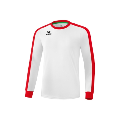 Erima Sportowa koszulka z długim rękawem Trikot Retro Star (100% poliester) biało/czerwona męska